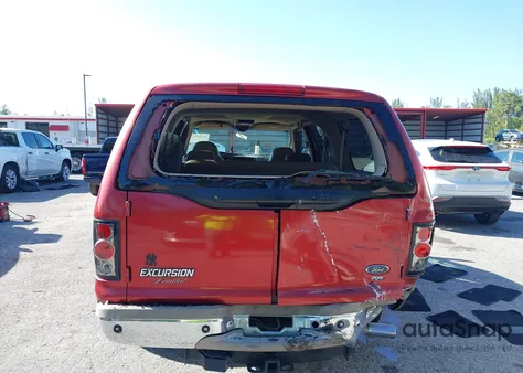 2000 Ford Excursion Limited from USA, damaged, VIN 1FMNU42SXYEE00741